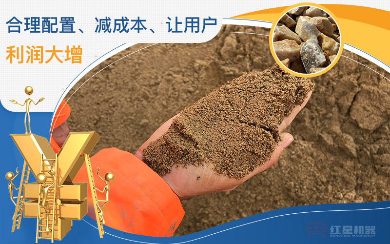 建筑用砂配置的機制沙石設備一套多少錢，附現(xiàn)場案例視頻
